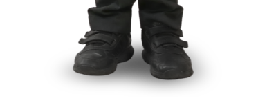 Student's school shoes